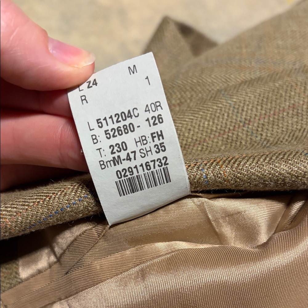 Lauren Ralph Lauren Women’s Blazer 40% Silk 30% Linen 30% Lamb’s Wool - Picture 6 of 6